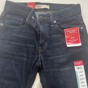 Levi's Blue Signiture Slim Fit Jeans with Stretch
